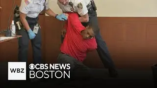 Man accused in Boston road rage stabbing collapses in court during arraignment