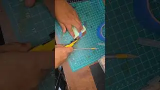 Leather working #asmr #diy #handmade #satisfying #viral #fyp #memes #leather #blade #america  #texas