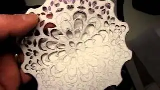 Felt Doily Die Cutting with Cheery Lynn Designs Doily Dies  - 3 of 3