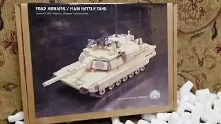Brickmania Haul 06, M1A2 Abrams - Main Battle Tank, Custom Military Lego