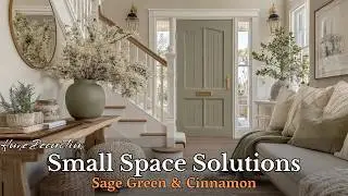 Small Space Feeling Cramped This Fall My Sage Green & Cinnamon Fix!