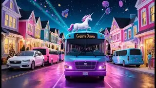 The Unicorns on the Bus | Fun Fantasy Song for Toddlers | Preschool Sing-Along Adventure