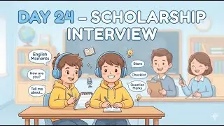 День 24: Практика собеседования на получение стипендии &mdash; учите английский для успеха
