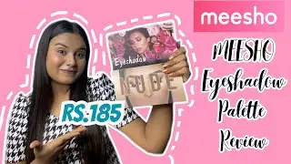MEESHO Eyeshadow Palette Under ₹200/- Honest Review 😍| Meesho Makeup Haul | Aishwarya Gupta