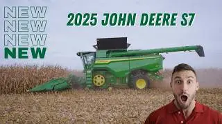 John Deere's NEW 2025 S7 Combine — Next Generation Technology Overview