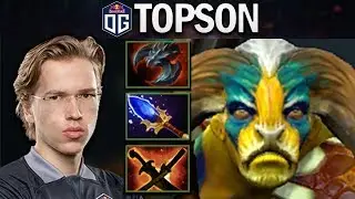 OG.TOPSON ELDER TITAN WITH 24 KILLS - DOTA 2 7.24 GAMEPLAY