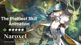 [Alchemy Stars] *5 Naroxel The Prettiest Skill Animation (Chain Combo + Active Skill)