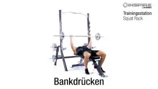 Trainingsstation Squat Rack | INSPIRE by HAMMER &Uuml;bungsvideo