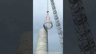 Lifting Precast Segments: ZCC13800's 138m Hybrid Tower Base Construction