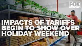 Impacts of tariffs start to show following Labor Day Weekend