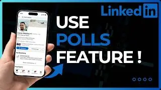 How to Use LinkedIn Polls Feature !