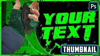 CSGO Photoshop Thumbnail Template * FREE * #19