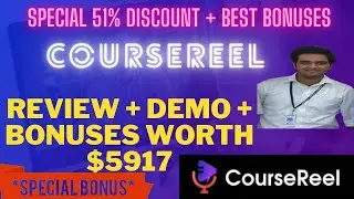 CourseReel Review 👉Demo And 🎁Bonuses🎁 Worth 💲5917 For👉 [CourseReel Review]👇
