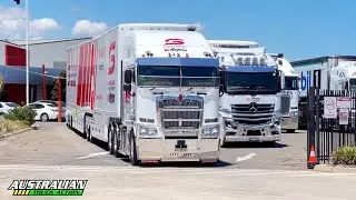 2024 Adelaide 500 Supercars Team Transporter Parade!