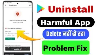 Uninstall Harmful App | To delete an encrypted app. remove its encrypted | configured app uninstall 