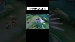 MAP HACK ? ( solo rank)  #mobilelegends #howtousegusion  #mlbb ml one shot