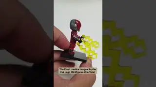 The Flash Justice League Snyder Cut Lego Minifigures Unofficial The Flash Lego || The Minifigures