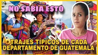 👗TRAJES TÍPICOS de cada DEPARTAMENTO📍 de GUATEMALA🇬🇹Cuabana reacciona #reaccionesdedari #guatemala