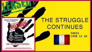 AMNESTY INTERNATIONAL * 1998 12 10 * PARIS * PALAIS OMNISPORTS DE BERCY * FRANCE  (Official DVD)