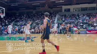 Box Elder goes on a run against Scobey in Class C semifinal