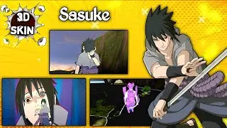 [ MOD.5.0 ] Sasuke Uchiha Rinegam | SKIN DLC (Naruto shippuden ultimate ninja impact) PPSSPP ANDROID