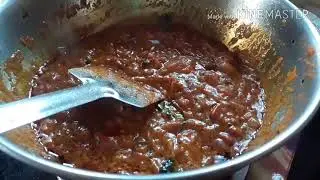 THAKKALI THOKKU RECEPIE IN TAMIL HOW TO MAKE THAKKALI THOKKU IN AMMU'S KITCHEN ARUSUVAI SAMYAL