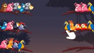 Bird Sort Color Puzzle Gameplay | Super Mobile Games | Part 1