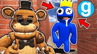 Gmod FNAF vs Rainbow Friends Maze Run! - Five Nights at Freddy's Gmod