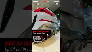 Electronic active sound exhaust system BMW X6 40d g06 diesel #ENGINEVOX