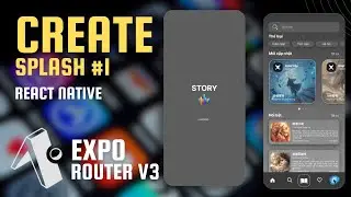 Create Splash Screen | React Native Expo #1