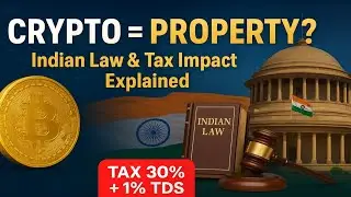Cryptocurrency Considered Property Under Indian Law | Legal & Tax Impact | world Important Knowledge
