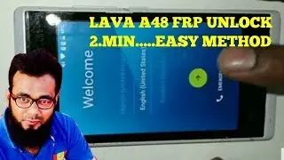 lava A48 frp unlock  2 min.google account bypassT TECH CHANNEL#18