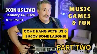 Live with Mark Johnston! Acoustic covers, originals and Interactive Fun