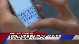 Generation Z feels intimidated by ending text messages with a period