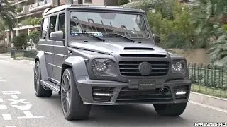 LOUD Mercedes G Wagon AMGs Making Some Noise in Monaco!!