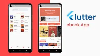 ebook app FLUTTER - Online reading
