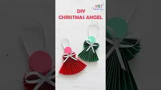 Christmas Angel Decoration ✨ | Easy & Aesthetic Holiday DIY Idea