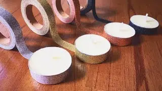 Diy | 6 ways to use glitter Washi tape