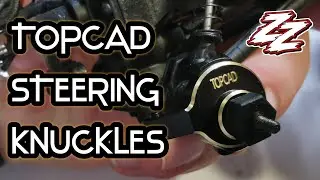 AXIAL SC24 TOPCAD STEERING KNUCKLES TEST RUN