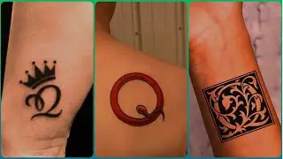 Amazing Letter 'Q' Tattoo Designs and Ideas | Single Letter Tattoo ideas | Tattoo Loves | Tattoo Art