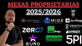 MELHORES MESAS PROPRIETARIAS BR 2025/2026 - PRE&Ccedil;O / REGRAS E RANK!