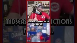 NL Central Midseason Predictions #shorts #mlb #baseball #cubs #reds