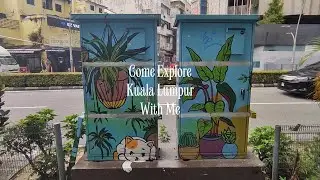 VLOG 1 Exploring KL (and PJ) - Central Market - Art Museum - Stamps - Cafes
