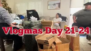 Vlogmas, дни 21-24: Празднование Рождества с семьей Хорхе