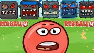 Red ball 4 прохожу всех боссов!