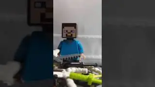 Drop all your weapons but in lego! #funny #lego #stopmotion