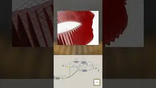 CNC / laser cut , parametric ribs   grasshopper rhinoceros 3d tutorial