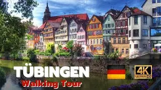 Walking Tour of T&Uuml;BINGEN 4K 🇩🇪 (60fps UHD)