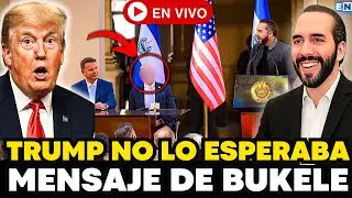 BUKELE SORPRENDE A TRUMP CON ESTO NADIE LO ESPERABA EL SALVADOR NOTICIA