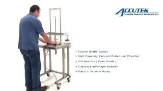 AccuVac Series - Semi-Automatic Vacuum Filling Machine - Accutek Packaging Equipment Companies